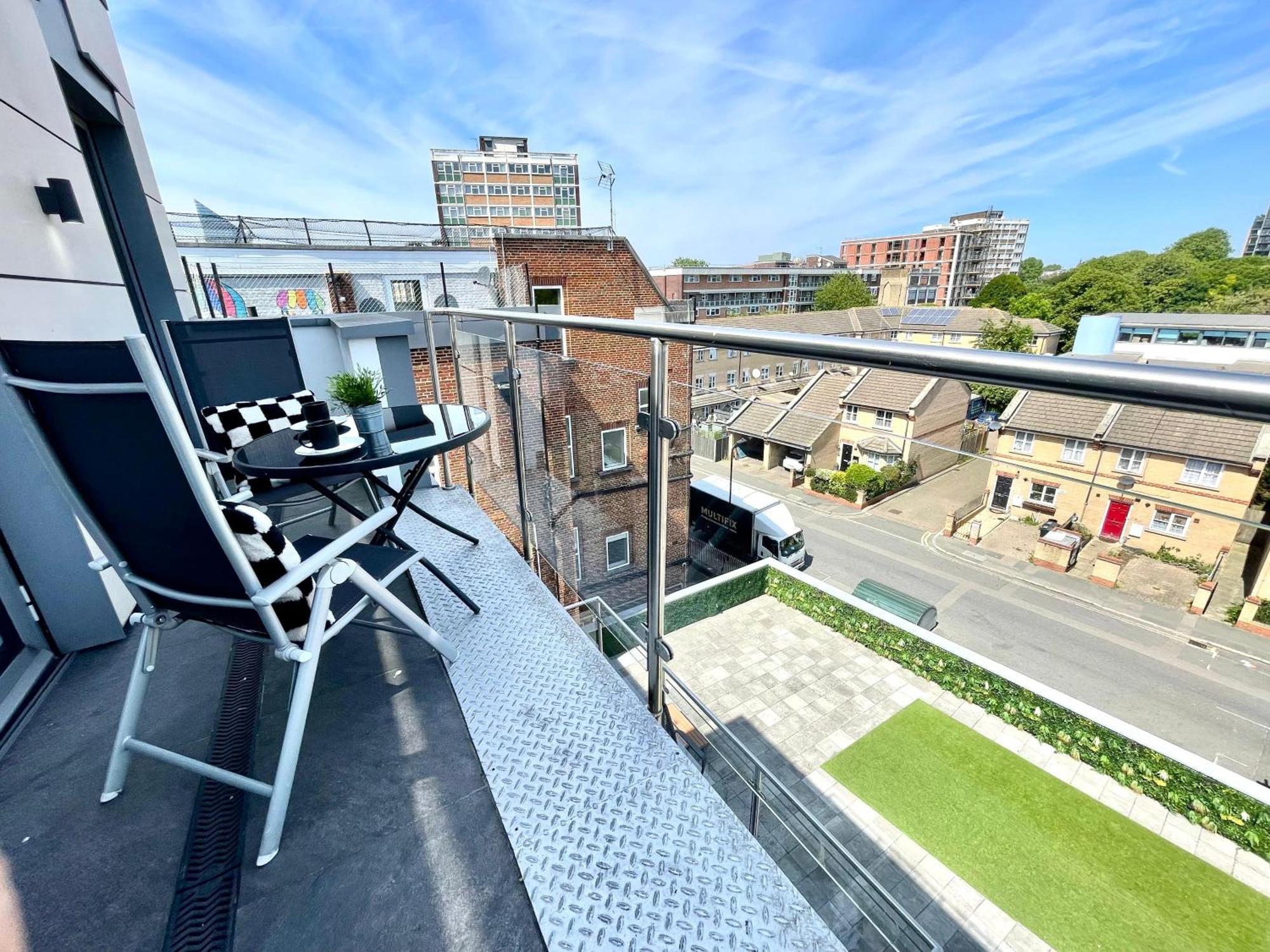 Contemporary Apartments With Private Terraces In Shoreditch, Hoxton, Islington Londen Buitenkant foto